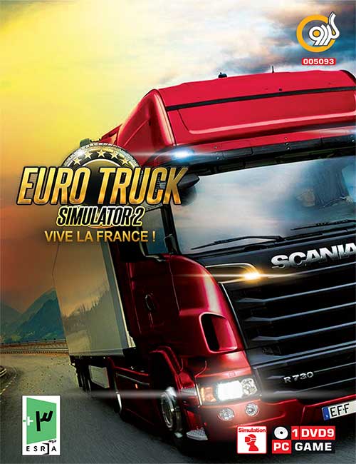 بازی Euro Truck Simulator 2 Vive la France برای کامپیوتر