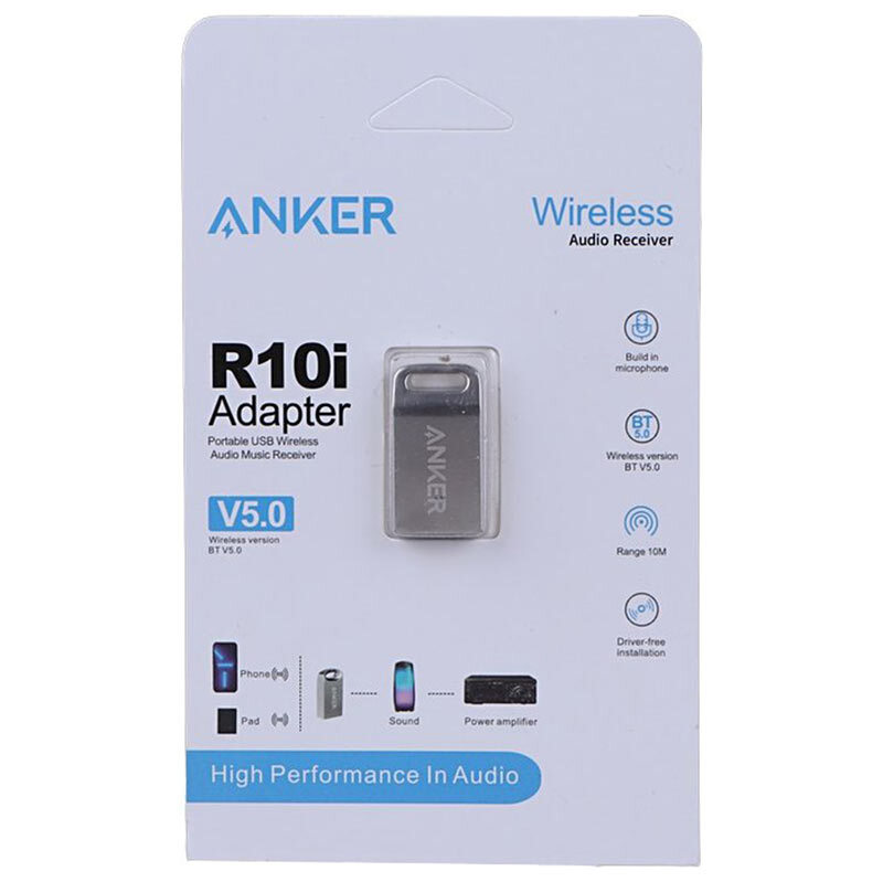 دانگل بلوتوث ماشین anker r10i